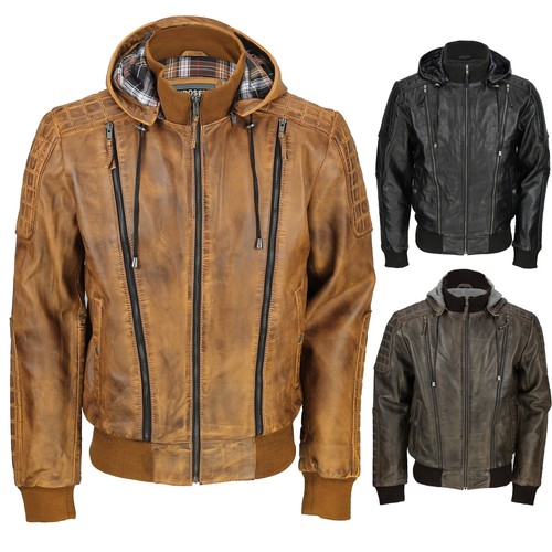 bomber jacket biker