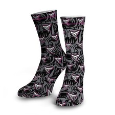 Spacefish Army Dive Socks - Tiger Shark Tribal