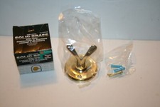 NEW Melard Solid Brass Robe Hook No. 655258 Polished Brass Finish.