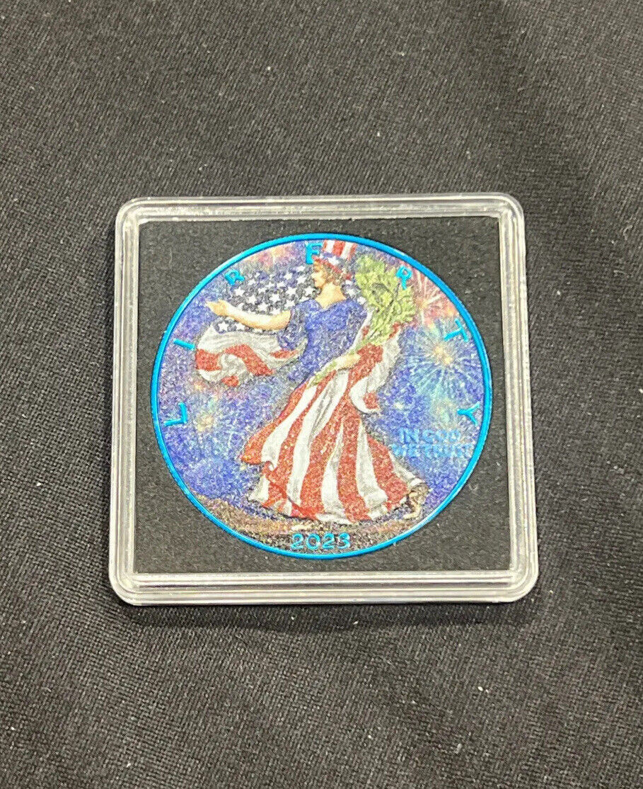 2023 Silver Eagle, USA Pride Edition- Super Rare 46/100- SPACE