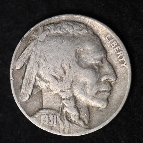 1931-S Buffalo Nickel G / VG  FREE SHIPPING