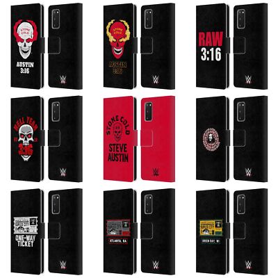 OFFIZIELLE WWE SUPERSTARS 5 BRIEFTASCHE HUELLE AUS LEDER FÜR SAMSUNG HANDYS 1