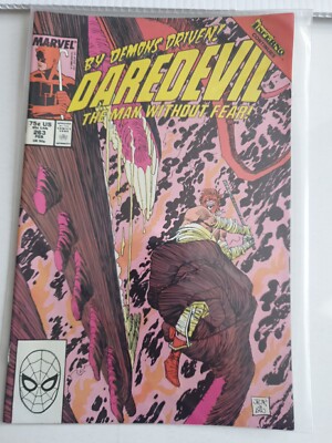 Daredevil The Man Without Fear #263 (1986 Marvel Comics) Rare UK Price Variant 