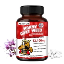 Horny Goat Weed complex for Men - Energy Stamina, 120 Capsules Sexual Enhancer