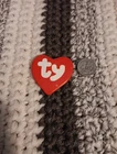Vintage TY Beanie Baby Heart Pinback Button Red Heart  2"