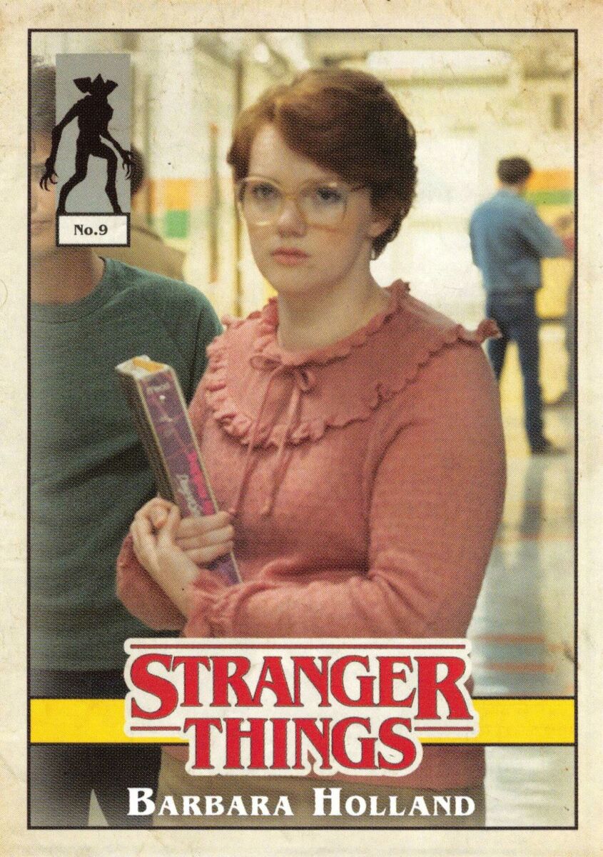 Stranger Things Welcome To The Upside Down CHARACTER Insert #9 / BARBARA  HOLLAND