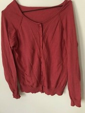 Mango Women's Coral Knit Cardigan Size M