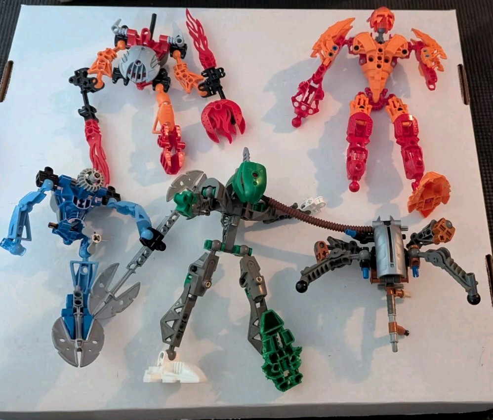 Lego Bionicle Lot Of Figures And Parts Vintage - AS-IS | eBay