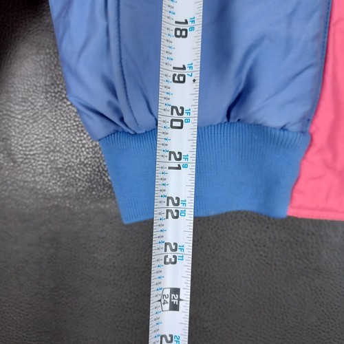 Mountain Goat Coat Women Large Down Skiwear Colorblock Puffer White Stag Vintage - Picture 11 of 14