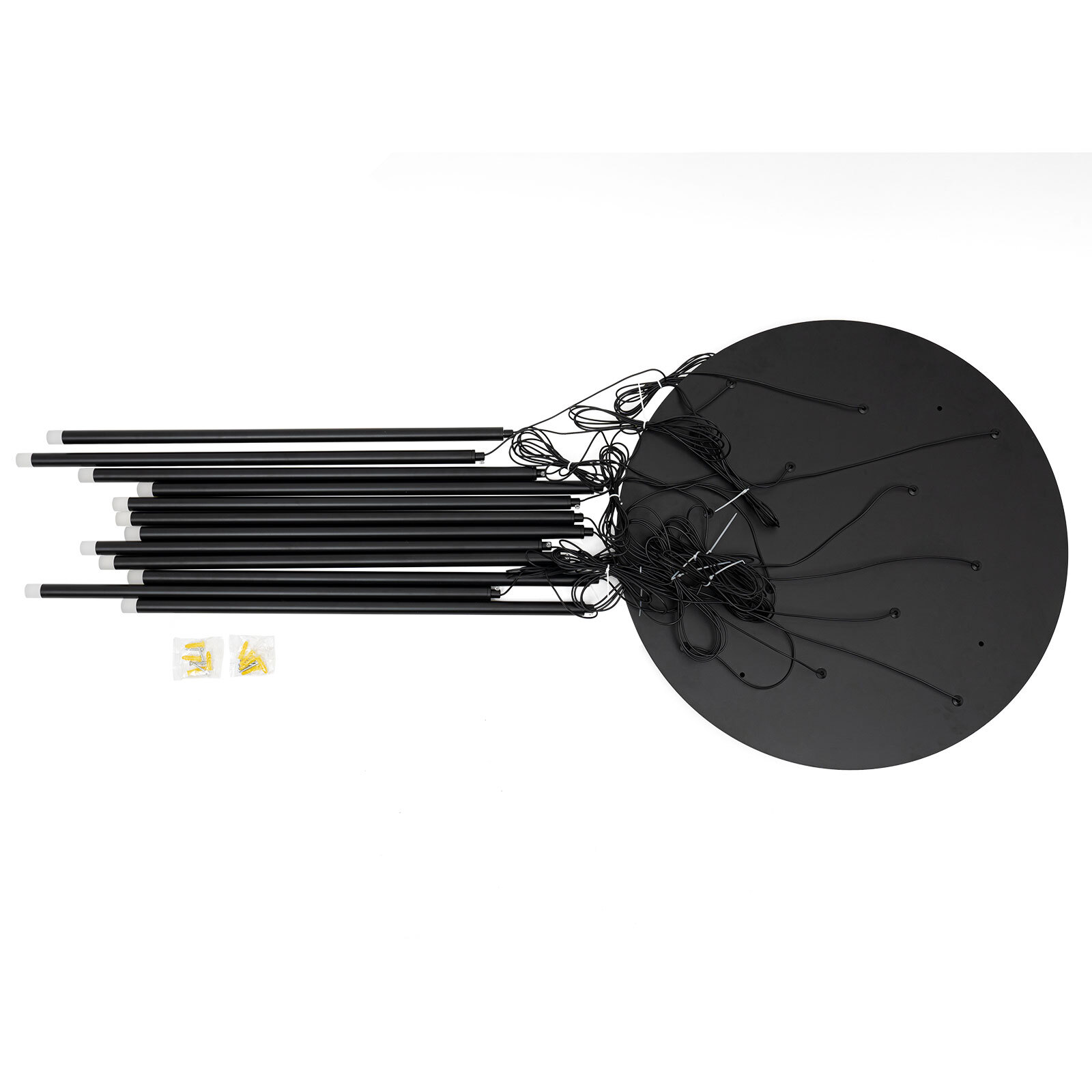 12-Light Adjustable  Chandelier Drop pendant lamp Living Room stairway Ceiling