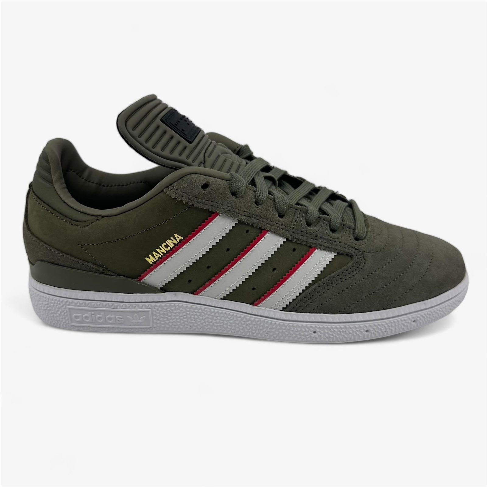 Мужские спортивные кроссовки Adidas Busenitz Olive Strata Red Cloud White