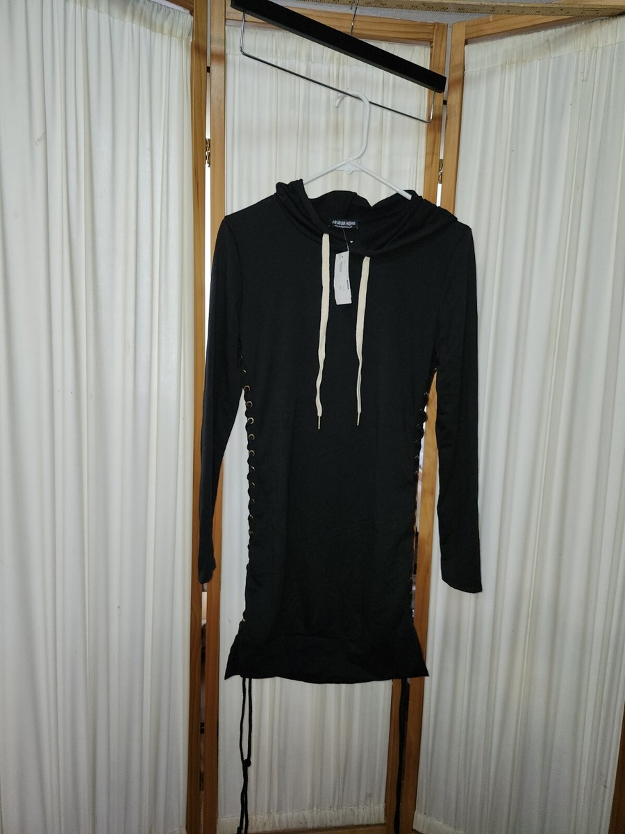 drawstring dress fashion nova fashion nova dress large, Draw Strings, Hoodie, Brand NEW