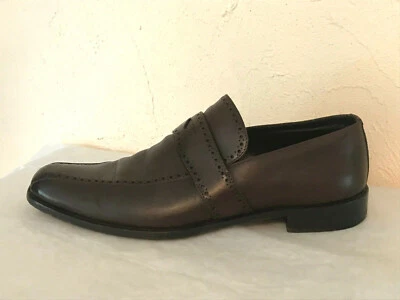  ERMENEGILDO ZEGNA couture, MOCASSINS, cuir, pointure 7,5 EE uk/41,5 fr,  - Photo 1/4