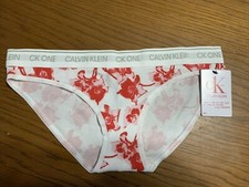 NWT Calvin Klein Women's SMALL CK ONE BIKINI QF5735-620