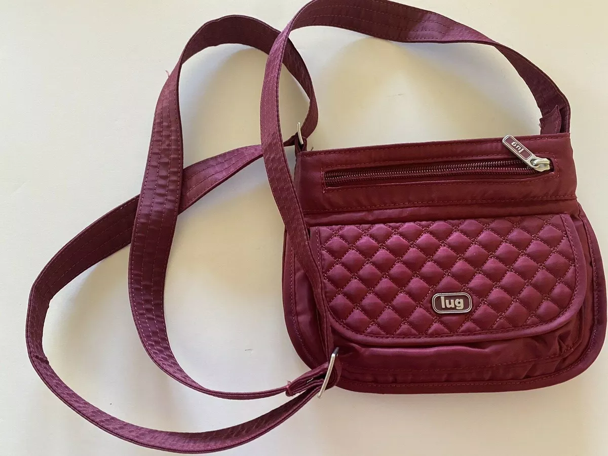 Lug Sway Mini Cross Body Bag Cranberry