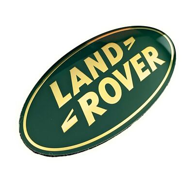 Land Rover LR3 Sport Range Rover Discovery Front Grille Emblem Green Oval Badge