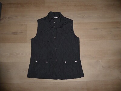 GIADA leichte Steppweste Weste Schwarz Gr.36-38 /S **TOP** R0