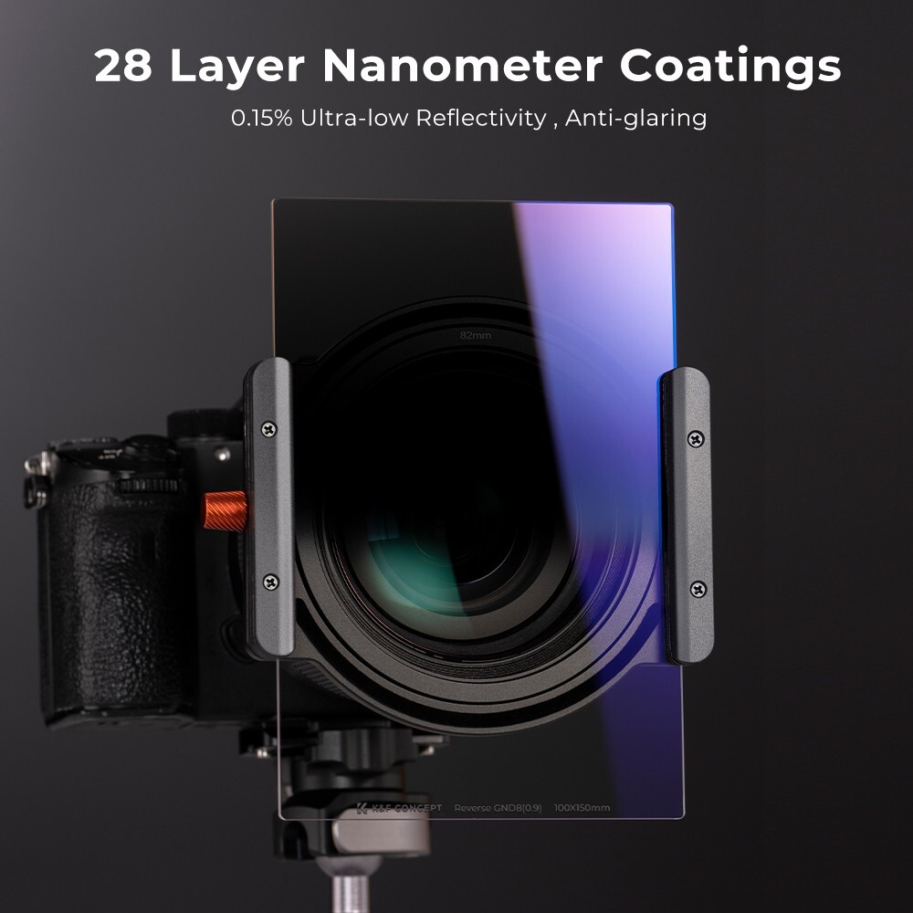K&F Concept 100*150mm GND8 Reverse Graduated Grad Neutral