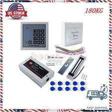 Full Set RFID Door Access Control System Kit 180kg 350LBs Electric Magnetic Lock