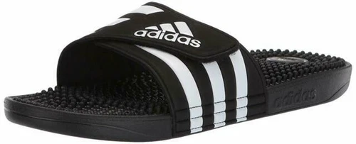 Adidas Adissage Slide da Donna Taglia 11 Nero Bianco Nero