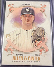 Clarke Schmidt RC 2021 Topps Allen and Ginter 104 Near Mint