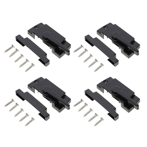 4 Pcs Crescent Lock Locking Window Locks Replacement Sliding Child