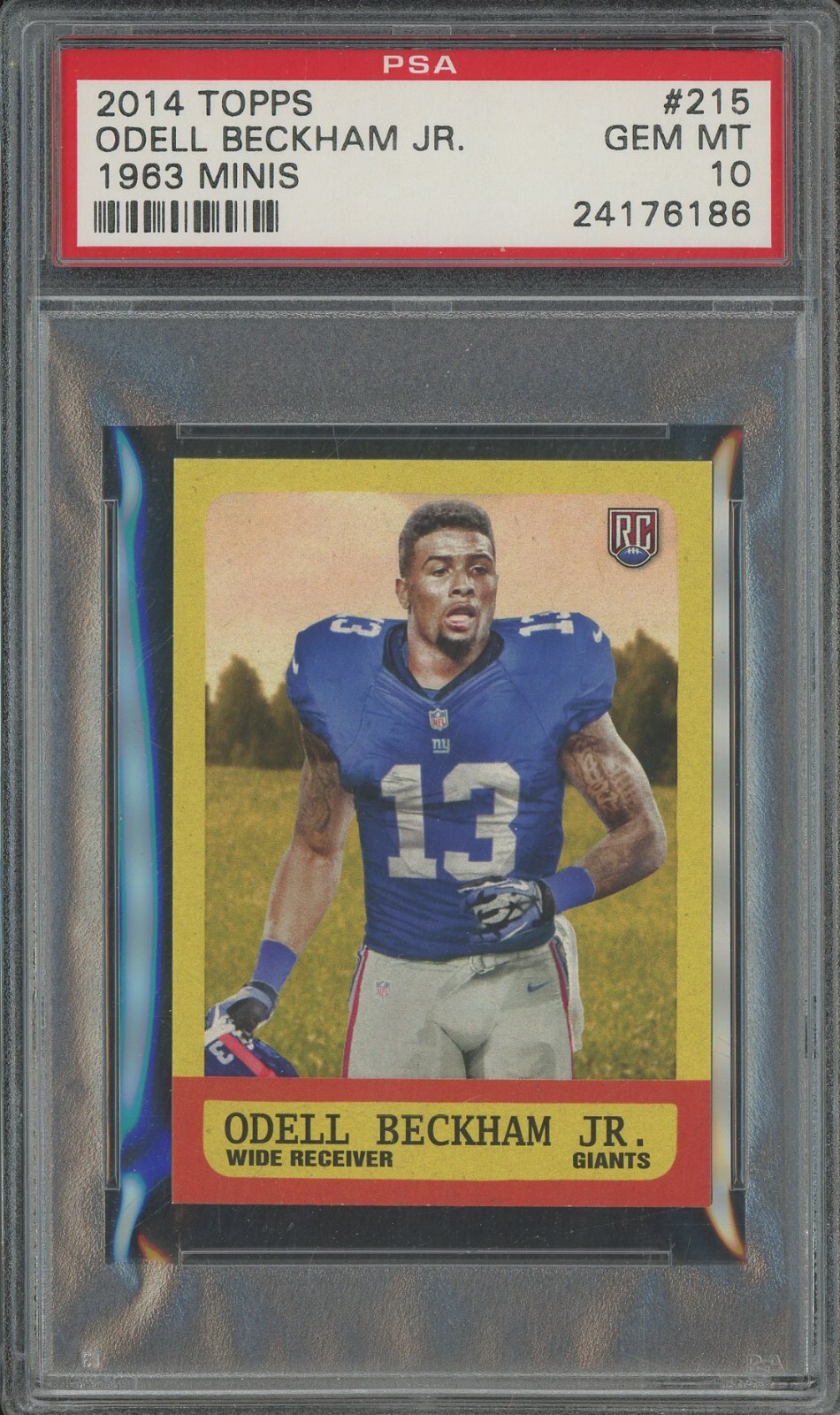 Odell Beckham Jr. Topps 1963 Minis #215 Base