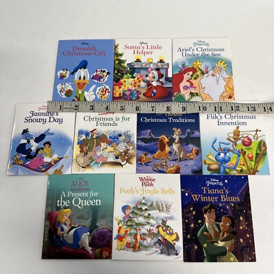 10-PACK Disney mini books 4x4.75
