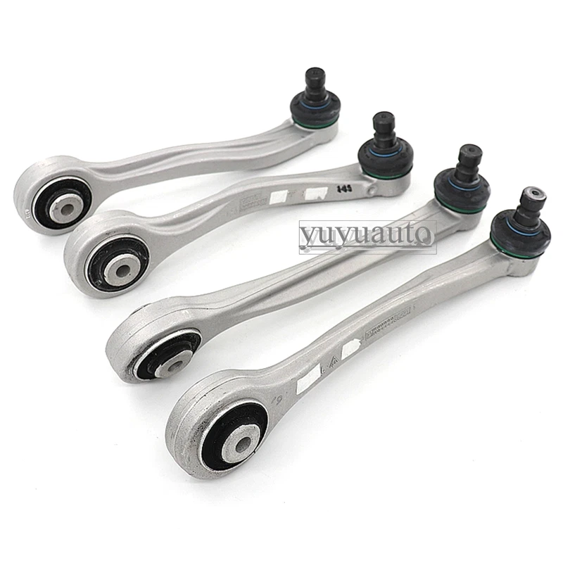 Front Upper Control Arm Ball Joint Set Aluminum Assembly Lemförder For Audi A8S8 - Image 4 of 4