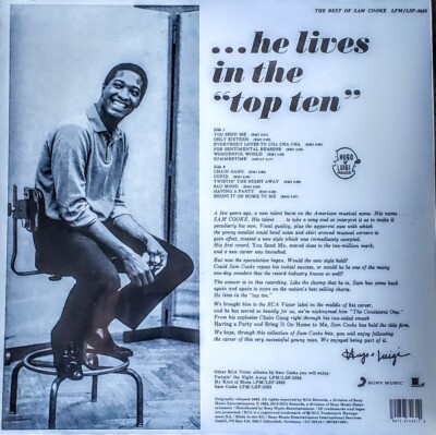 SAM COOKE THE BEST OF SAM COOKE VINYL LP 