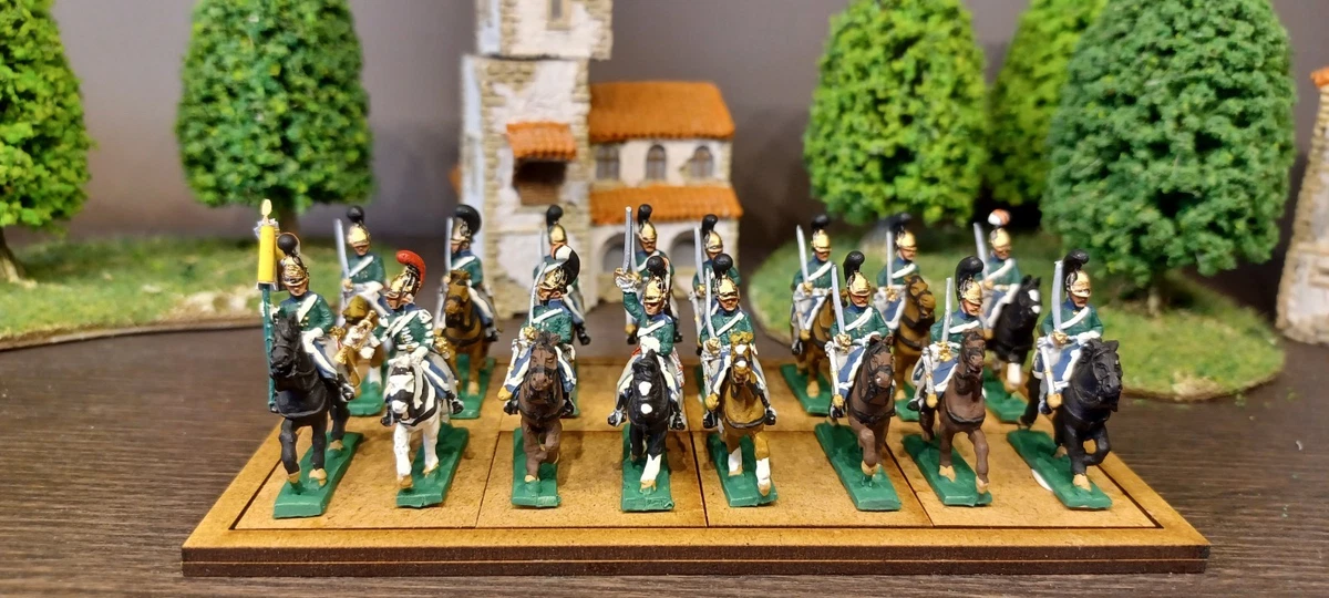 DEL PRADO - CAVALIER EMPIRE EN PLOMB PEINT - WELLINGTON SALAMANQUE