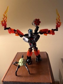 Lego Bionicle 70783 Protector of Fire (2015) Pre-Owned With Manual Fragile