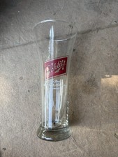 SCHLITZ VINTAGE 6 Inch PILSNER BEER GLASS THE BEER THAT MADE MILWAUKEE FAMOUS