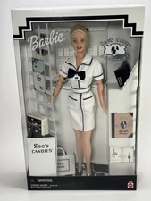 See's Candies A Happy Habit Barbie Doll 1999 Mattel 27289