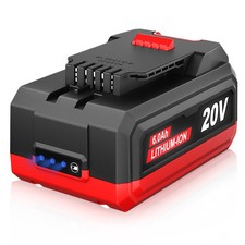 20V 6Ah Lithium-Ion Replacement Battery Pack for Bauer 20V Cordless Power Tools