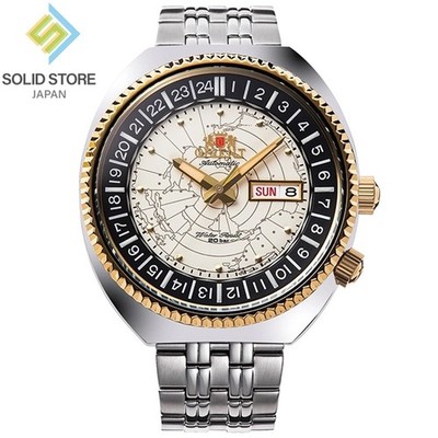 ORIENT REVIVAL World Map RN-AA0E01S Mechanische Automatik Uhr 43,5mm
