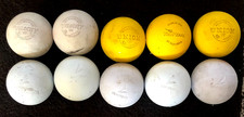 Lot of 10 Lacrosse Balls USED Union BSN Velocity