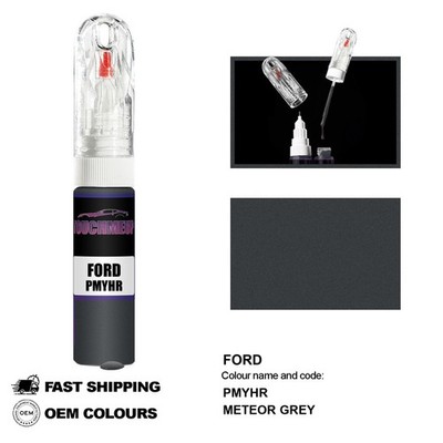FÜR FORD METEOR GREY PMYHR Lackstift Pinsel Fix Kit Kratzer Chip Set