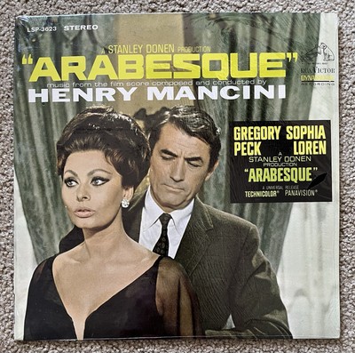 Sealed - ARABESQUE / Mancini - OST Soundtrack LP 1966 RCA LSP3623 Vinyl * MINT