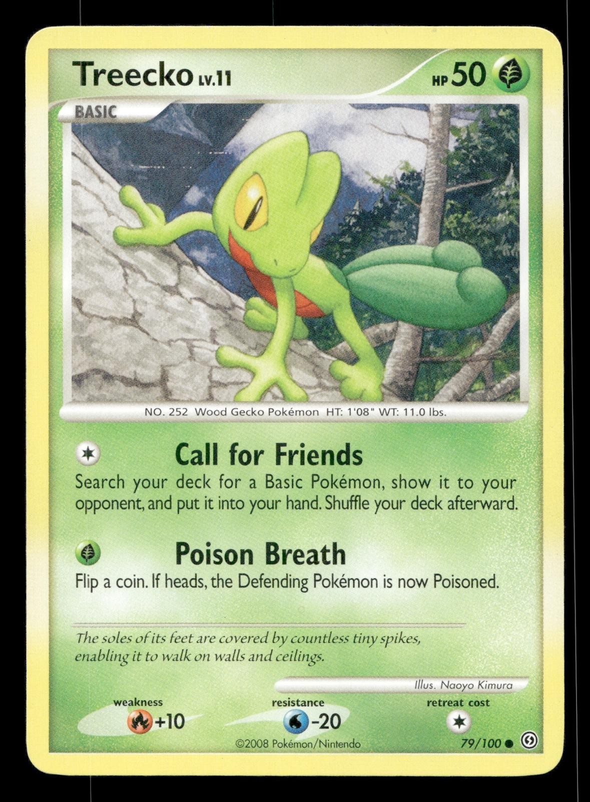 Treecko 79/100 Stormfront Pokemon NM