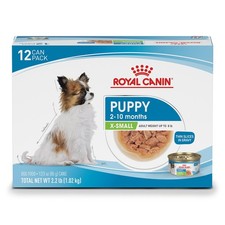 Royal Canin Size Health Nutrition X-Small Puppy Thin 3 Ounce (Pack of 12)  22.44 per gallon