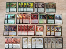 MAZZO CARTE MAGIC TRAMUTANTI VERDE, ROSSO ,BIANCO! N.1126 NO LILIANA , JACE, MOX