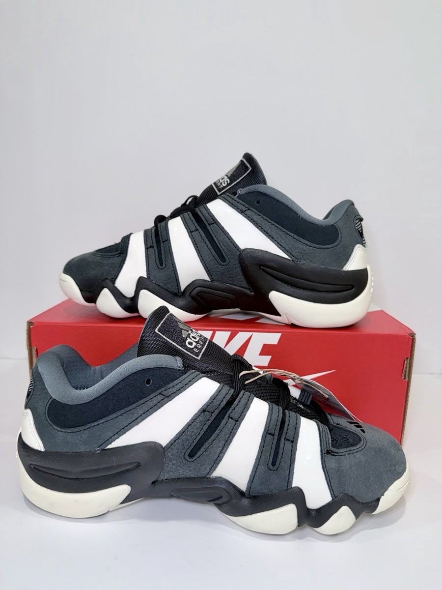 Size 7.5 - Adidas Crazy 8 Low Men's Shoes Core Black/Cloud White