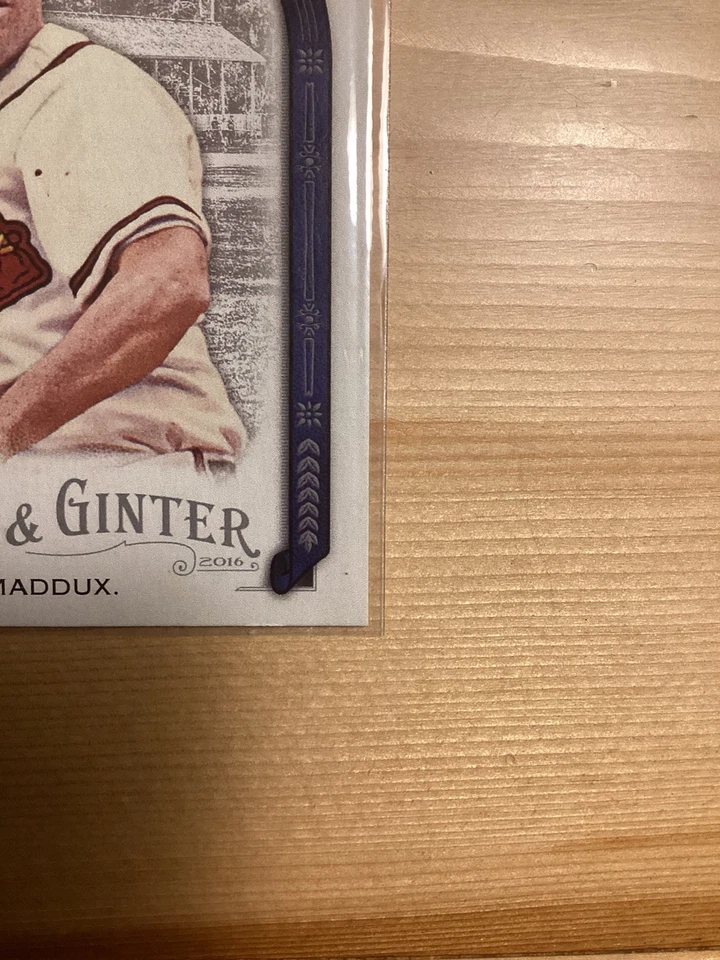 Greg Maddux 2016 Topps Allen & Ginter The Numbers Game #NG-80 - Image 4 of 4