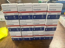 Freestyle Lite Test Strips - 600x Count (2028+ EXP) DAMAGE BOX - FREE SHIP