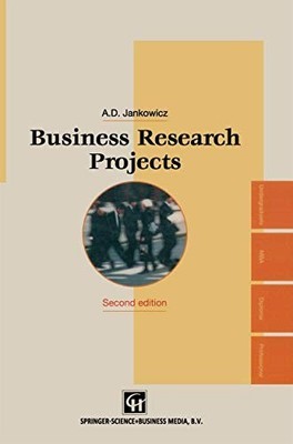 Business Research Projects (Manageme... by Jankowicz, A. D. Paperback / softback