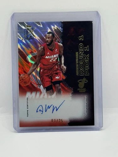 2025 Topps Signature Andrew Wiggins Red (RAW)