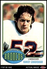 1976 Topps #257 Randy Gradishar Broncos HOF RC Ohio St 7 - NM