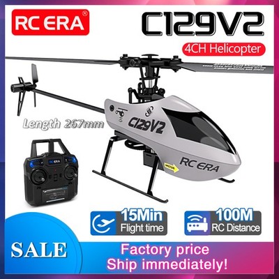 RC ERA C129V2 2,4GHz 4CH 6-Axis Gyro Höhensteuerung 3D Mini RC Hubschrauber RTF
