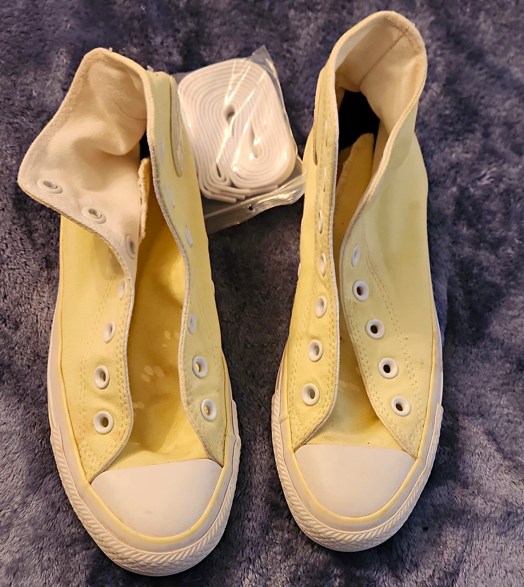 Converse All Star Hi Yellow for Sale | Authenticity Guaranteed | eBay